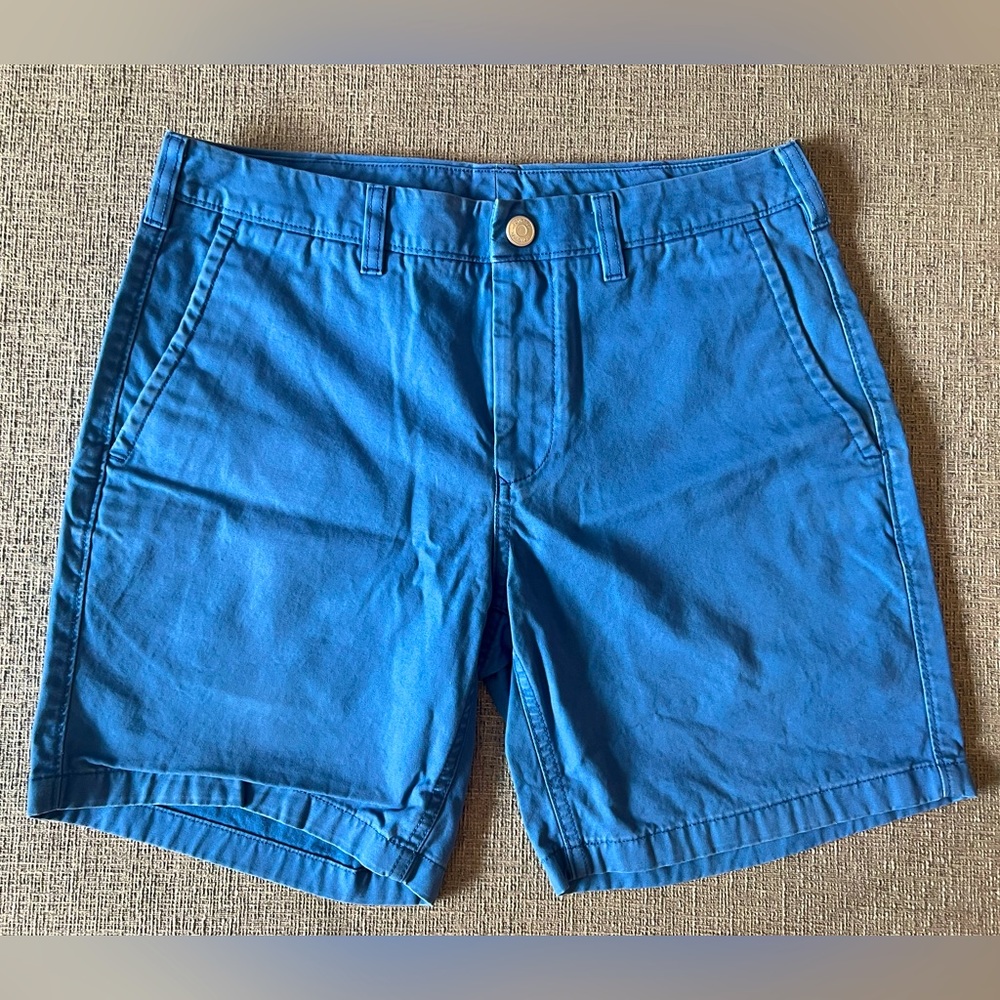 Bonobos True Blue Washed Chinos 7" Inseam Shorts (30 W)